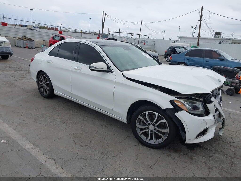 55SWF4JB6GU158224 2016 MERCEDES-BENZ C 300 photo no. 1