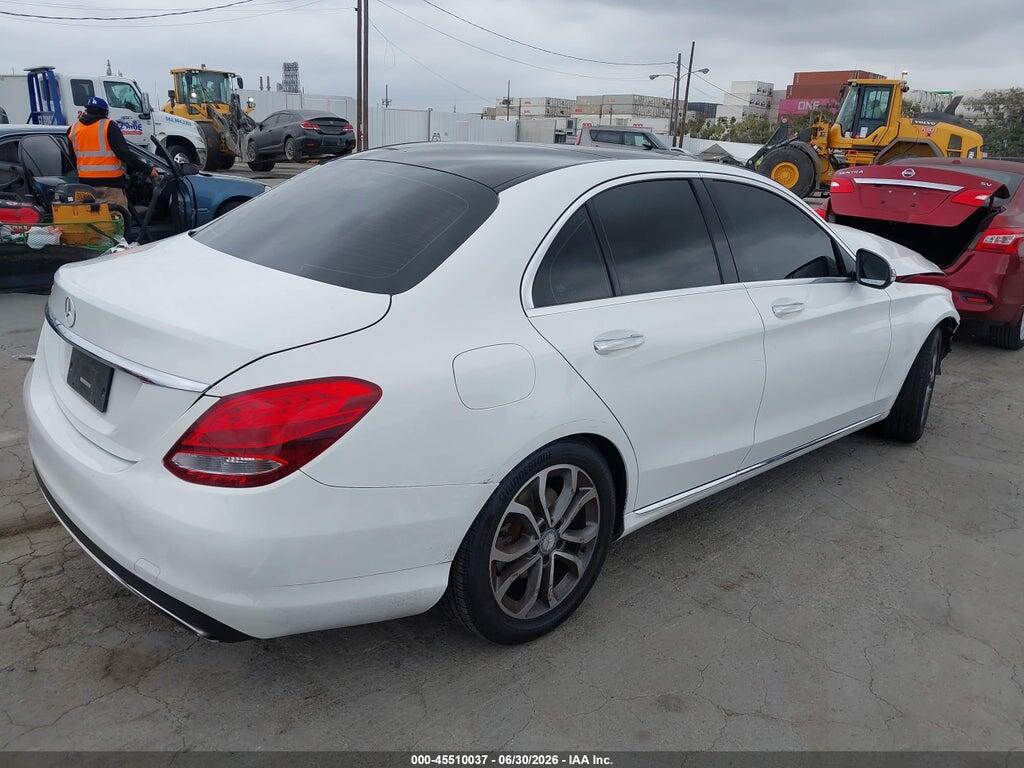 55SWF4JB6GU158224 2016 MERCEDES-BENZ C 300 photo no. 4