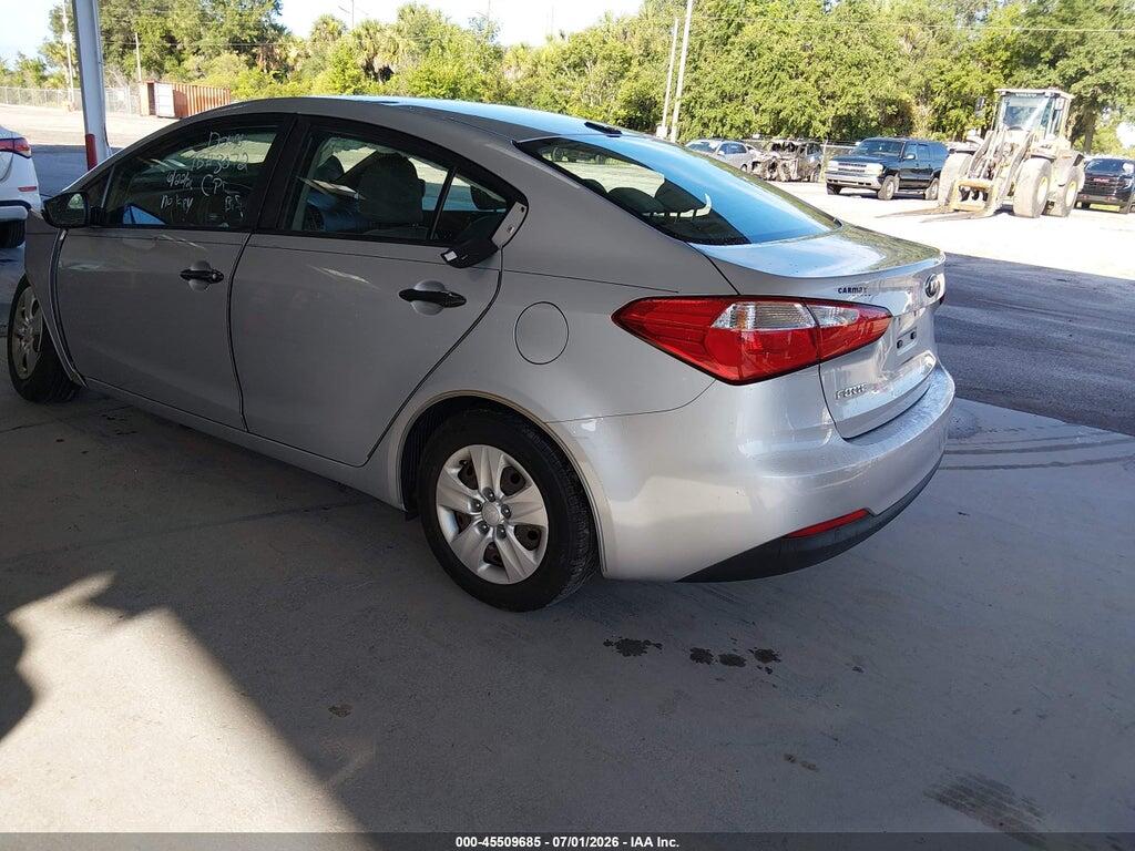 KNAFK4A66G5517313 2016 KIA FORTE photo no. 3