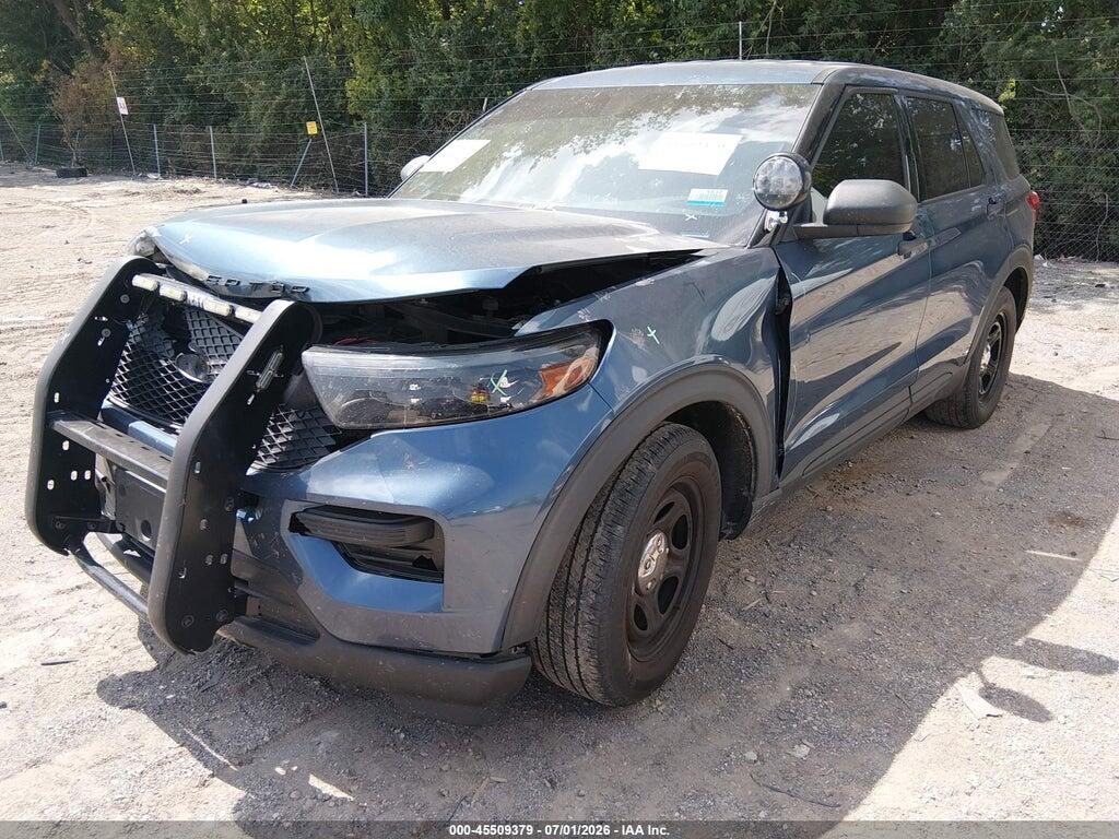 1FM5K8AC1MNA03047 2021 FORD POLICE INTERCEPTOR UTILITY photo no. 2
