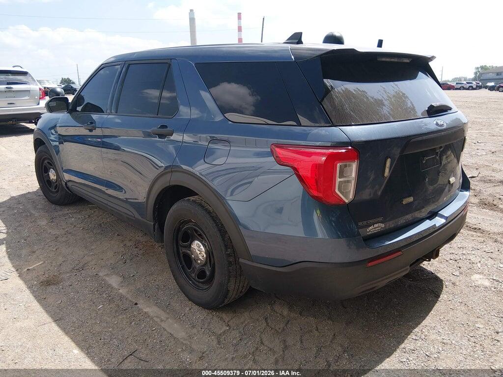 1FM5K8AC1MNA03047 2021 FORD POLICE INTERCEPTOR UTILITY photo no. 3