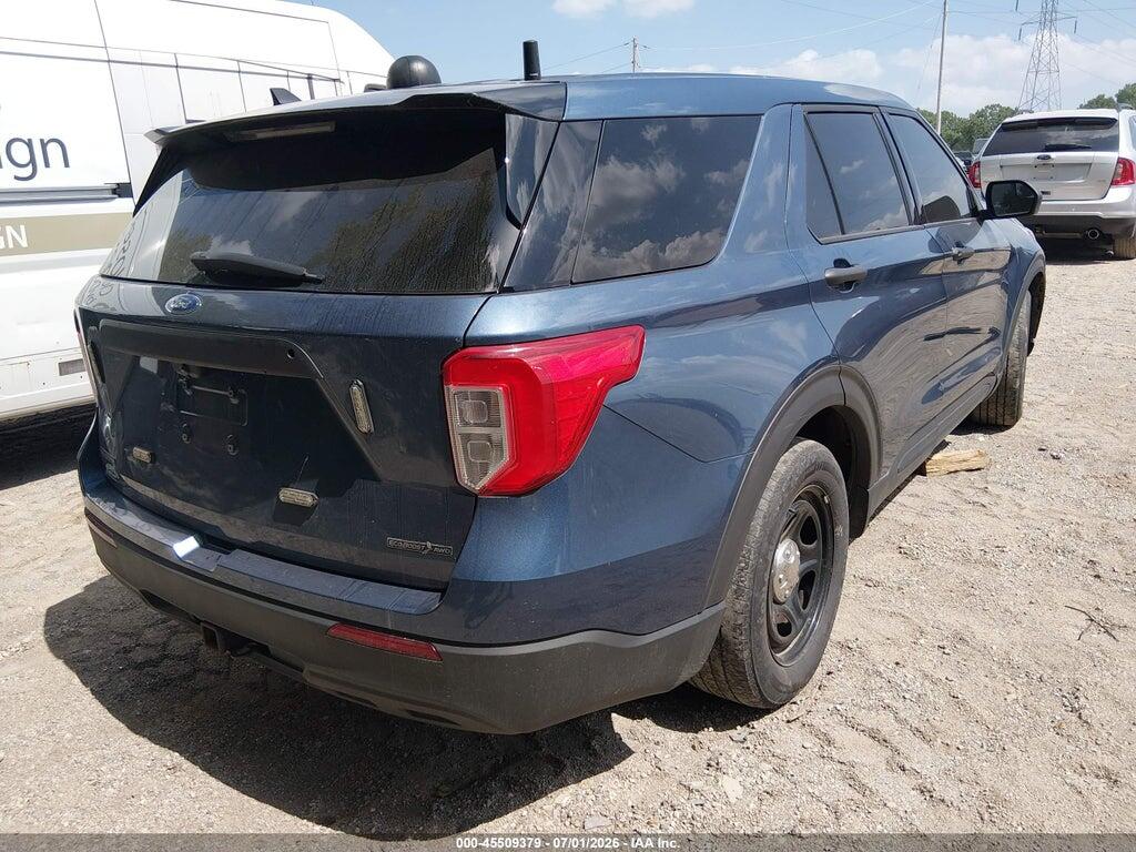 1FM5K8AC1MNA03047 2021 FORD POLICE INTERCEPTOR UTILITY photo no. 4