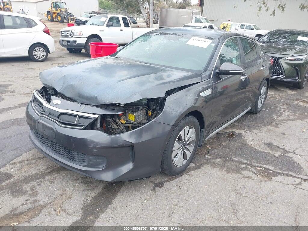 KNAGT4LE7H5009312 2017 KIA OPTIMA HYBRID photo no. 2