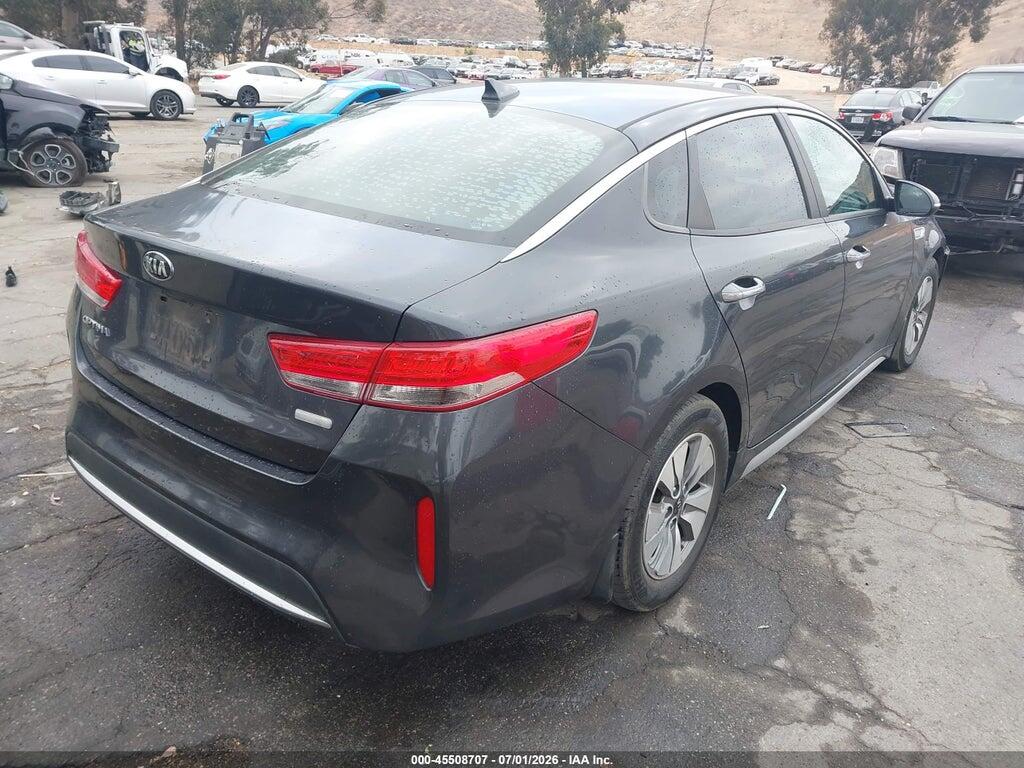 KNAGT4LE7H5009312 2017 KIA OPTIMA HYBRID photo no. 4