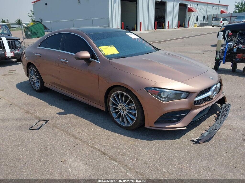 2022 MERCEDES-BENZ CLA 250 W1K5J4HB8NN306413