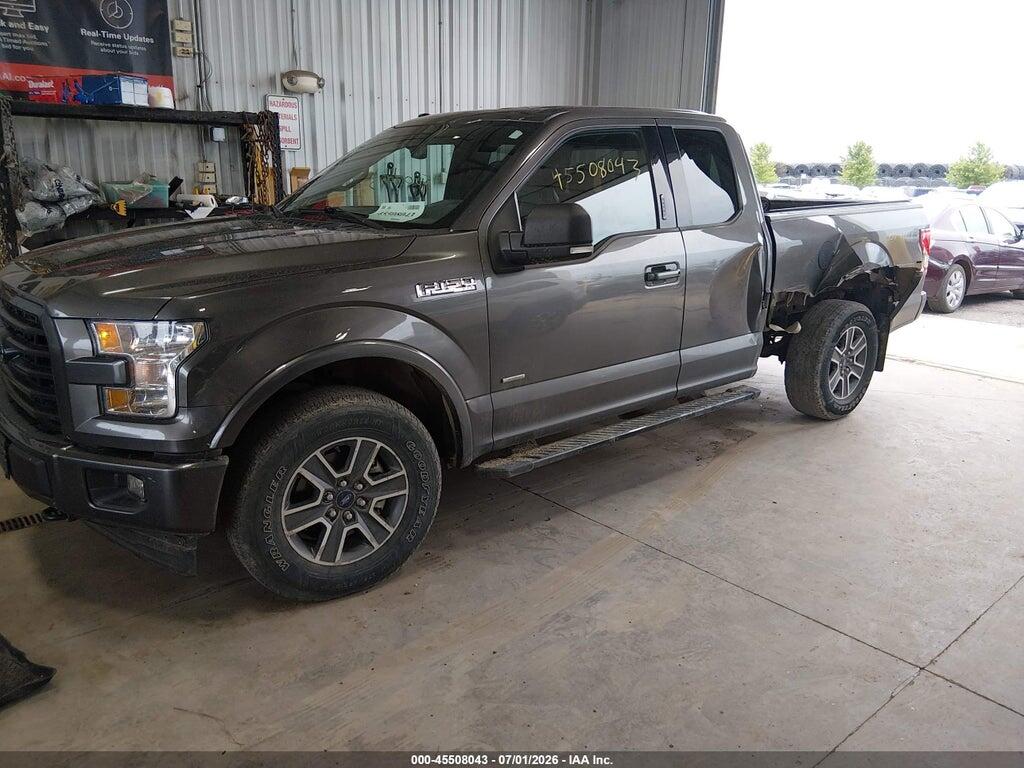 1FTEX1EP3HKD57119 2017 FORD F-150 photo no. 2