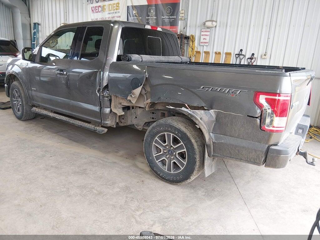 1FTEX1EP3HKD57119 2017 FORD F-150 photo no. 3
