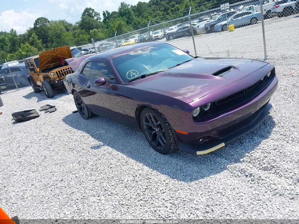 2C3CDZJG7NH165259 2022 DODGE CHALLENGER photo no. 1
