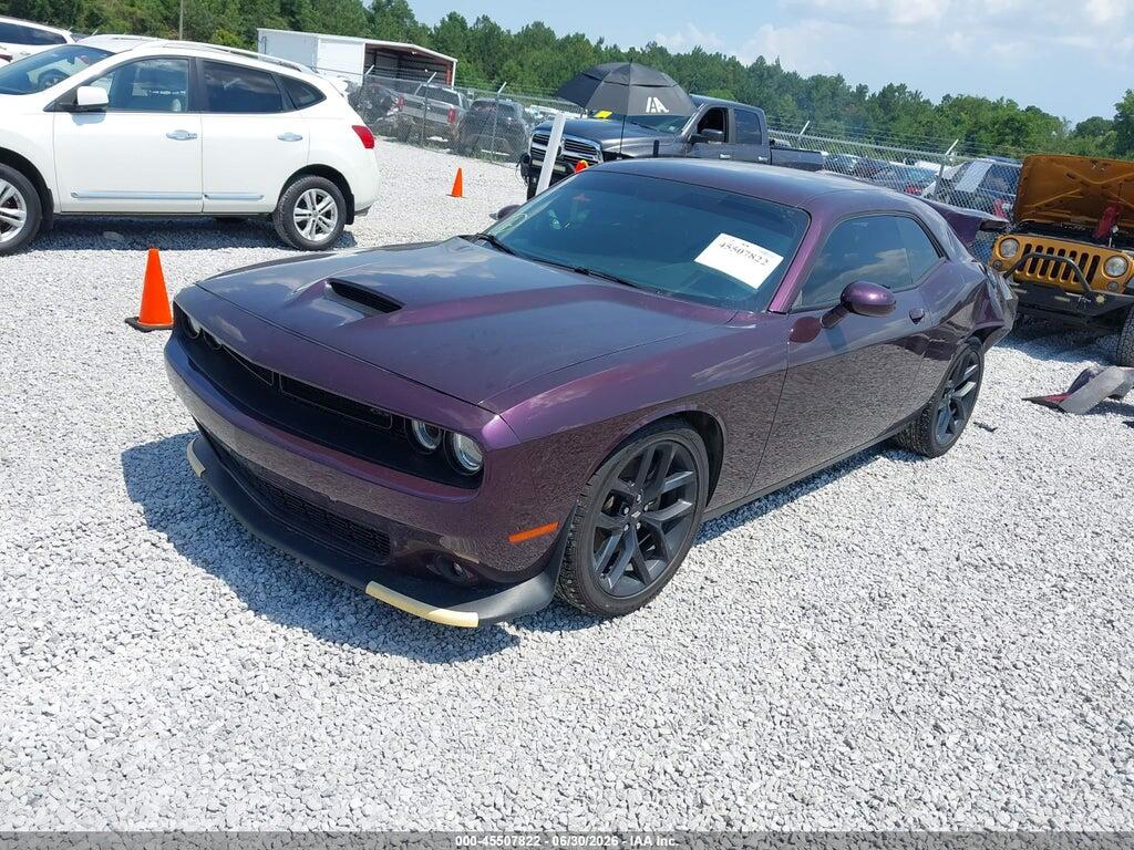 2C3CDZJG7NH165259 2022 DODGE CHALLENGER photo no. 2