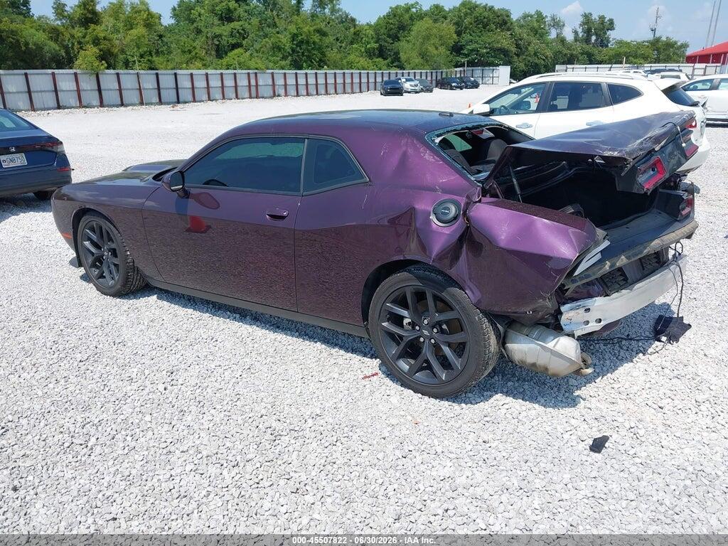 2C3CDZJG7NH165259 2022 DODGE CHALLENGER photo no. 3