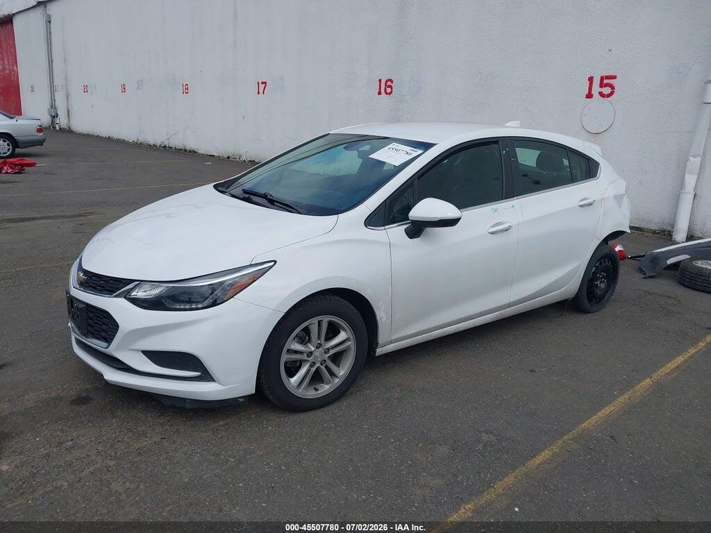 3G1BH6SE9JS650879 2018 CHEVROLET CRUZE photo no. 2