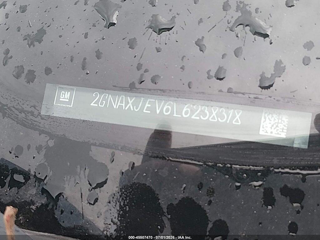 2GNAXJEV6L6238318 2020 CHEVROLET EQUINOX photo no. 9