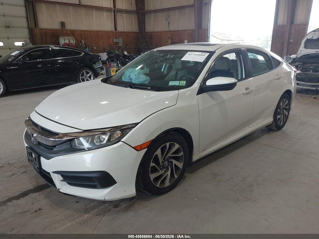 19XFC2F77GE221517 2016 HONDA CIVIC photo no. 2