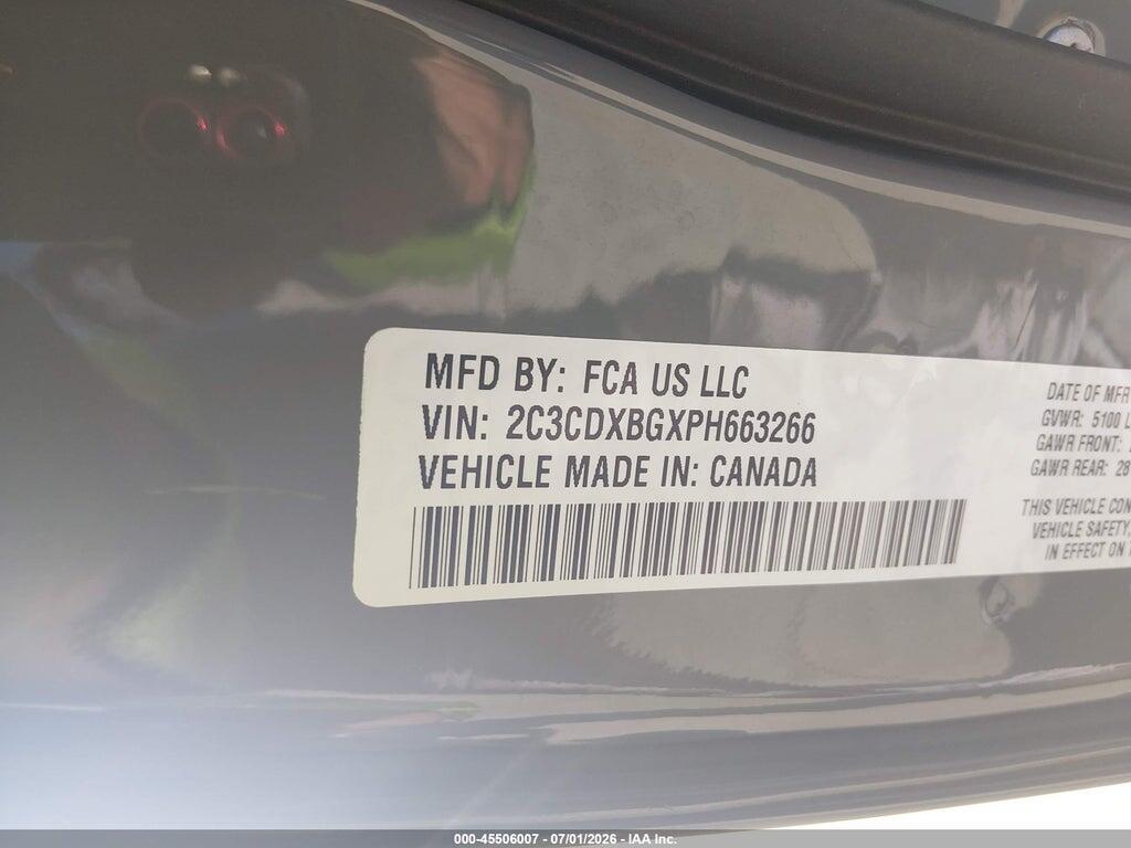 2C3CDXBGXPH663266 2023 DODGE CHARGER photo no. 9