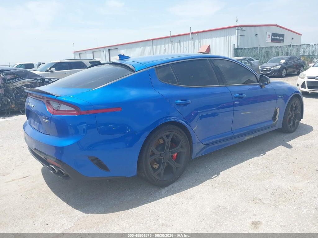 KNAE35LC7L6080279 2020 KIA STINGER photo no. 4
