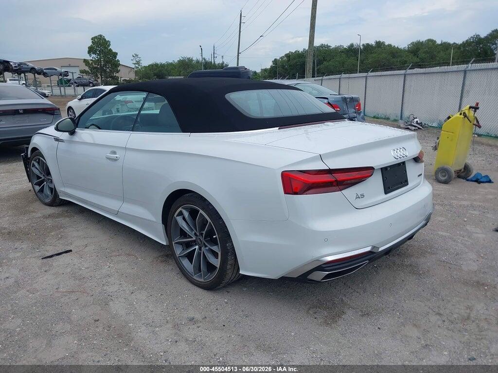 WAU4AGF58PN001532 2023 AUDI A5 CABRIOLET photo no. 3