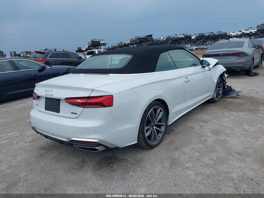 WAU4AGF58PN001532 2023 AUDI A5 CABRIOLET photo no. 4