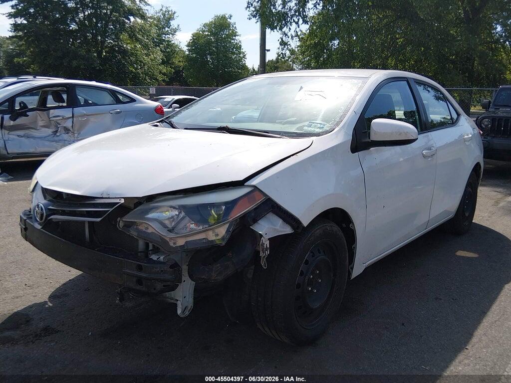 2T1BURHE7GC705377 2016 TOYOTA COROLLA photo no. 2