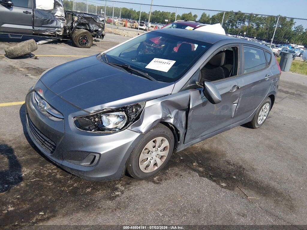 KMHCT5AE8GU270149 2016 HYUNDAI ACCENT photo no. 2