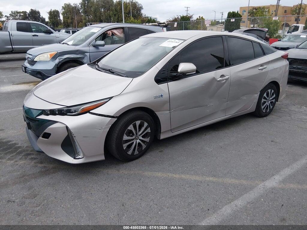 JTDKARFP3H3067202 2017 TOYOTA PRIUS PRIME photo no. 2
