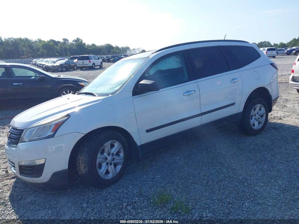 1GNKRFED1HJ202811 2017 CHEVROLET TRAVERSE photo no. 2