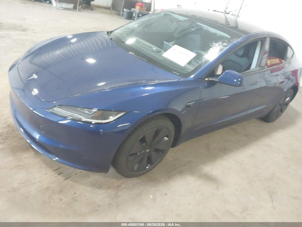5YJ3E1EA3SF068593 2025 TESLA MODEL 3 photo no. 2