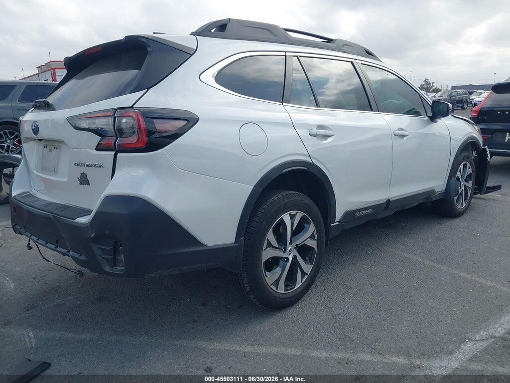 4S4BTANC4M3165722 2021 SUBARU OUTBACK photo no. 4
