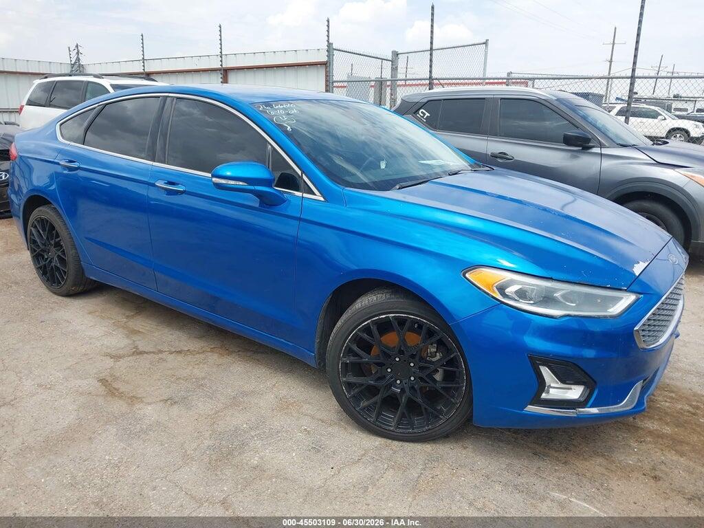 3FA6P0D95KR105205 2019 FORD FUSION photo no. 1