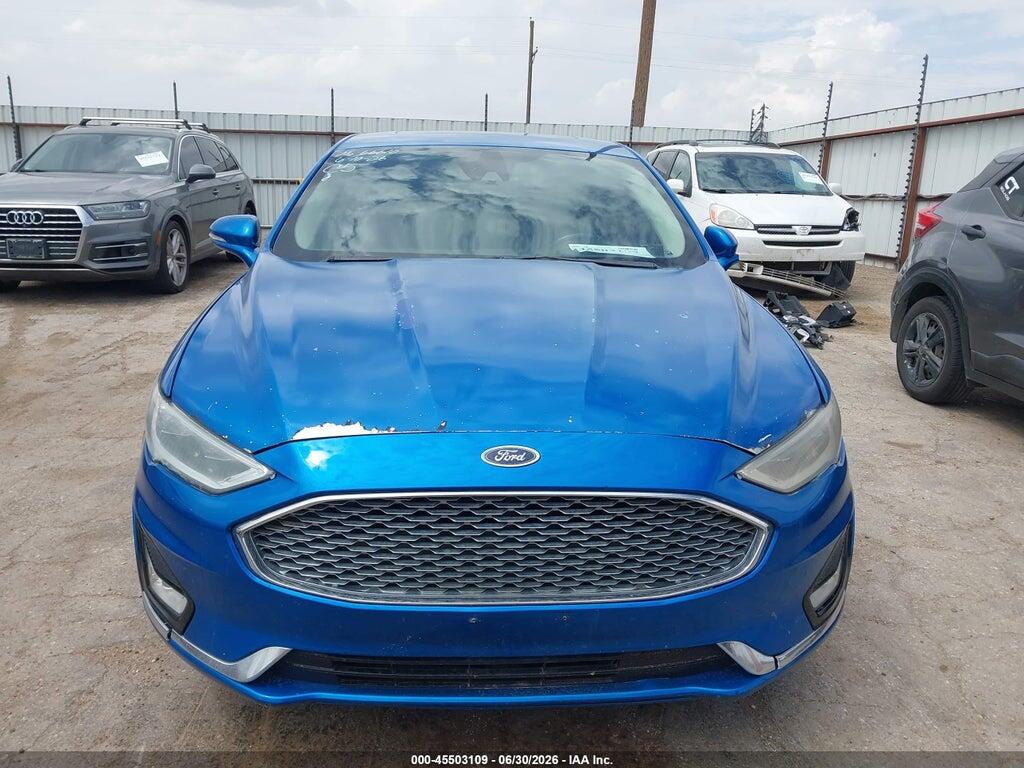 3FA6P0D95KR105205 2019 FORD FUSION photo no. 12