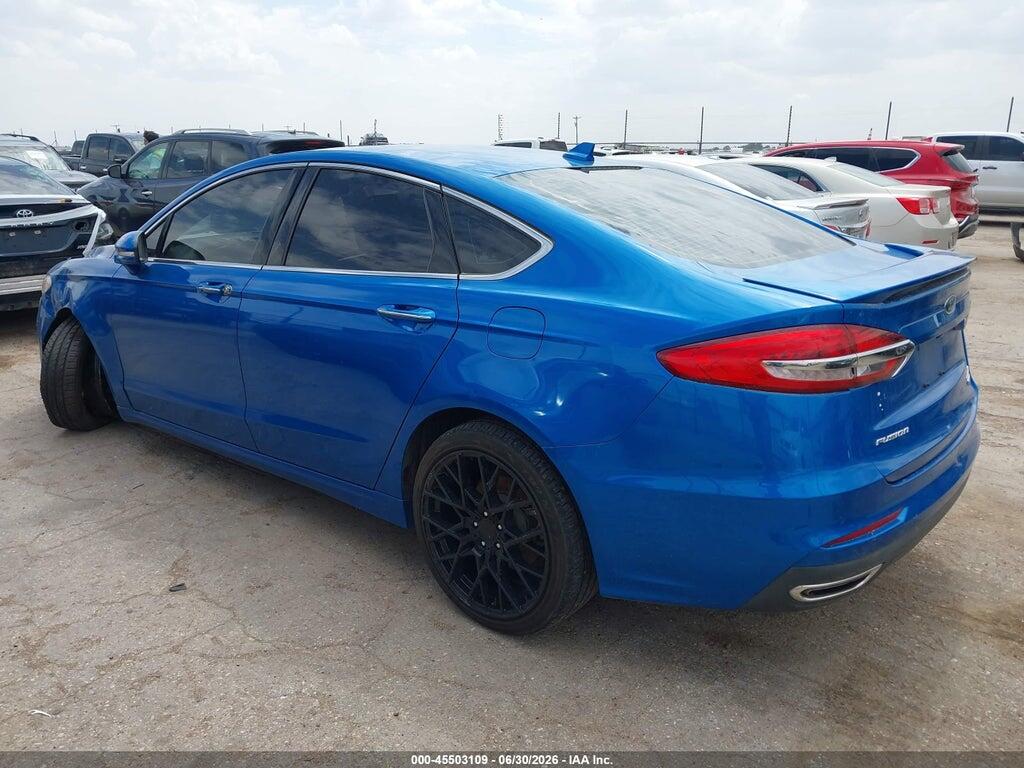 3FA6P0D95KR105205 2019 FORD FUSION photo no. 3