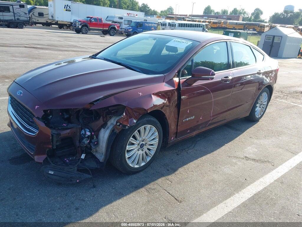 3FA6P0LU0GR350104 2016 FORD FUSION HYBRID photo no. 2