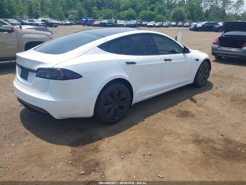 5YJSA1E58PF505618 2023 TESLA MODEL S photo no. 4