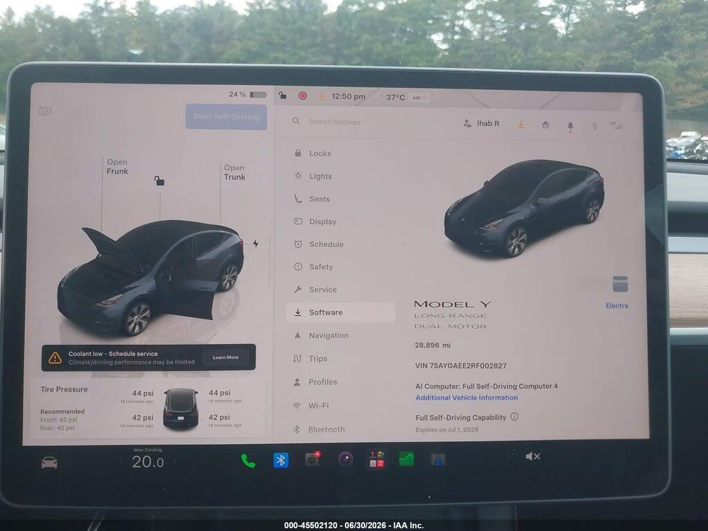 7SAYGAEE2RF002827 2024 TESLA MODEL Y photo no. 7
