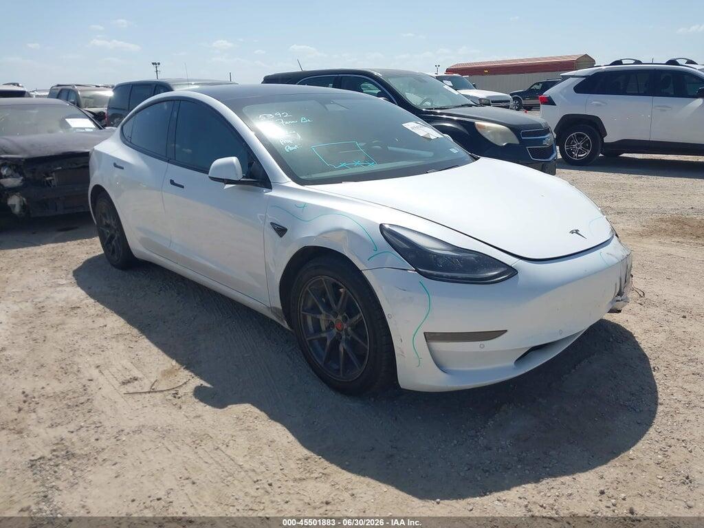 5YJ3E1EA7MF871197 2021 TESLA MODEL 3 photo no. 1