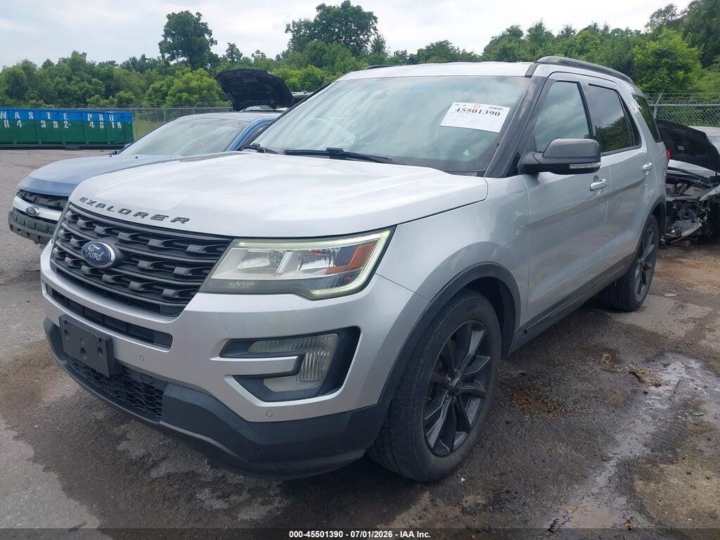 1FM5K7D80HGA58522 2017 FORD EXPLORER photo no. 2
