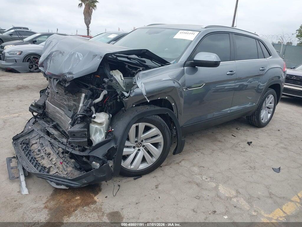 1V2JE2CA4NC230165 2022 VOLKSWAGEN ATLAS CROSS SPORT photo no. 2