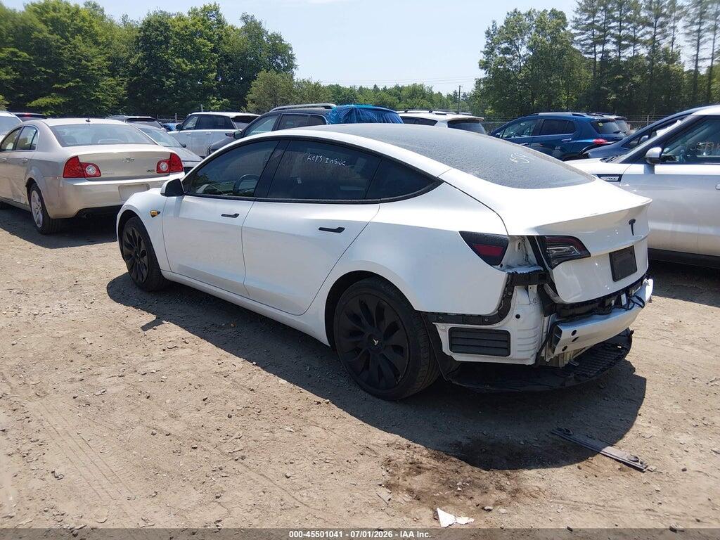 5YJ3E1EA9PF384877 2023 TESLA MODEL 3 photo no. 3