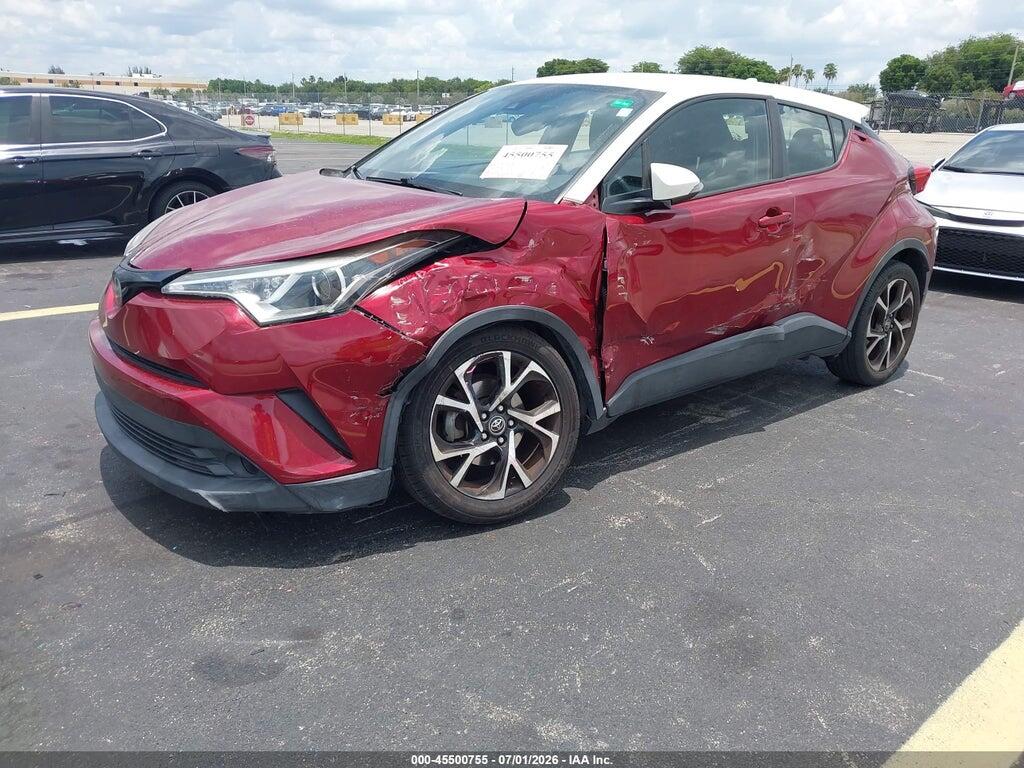 NMTKHMBX8JR043663 2018 TOYOTA C-HR photo no. 2