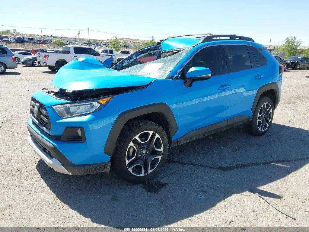 2T3J1RFV0KW038707 2019 TOYOTA RAV4 photo no. 2