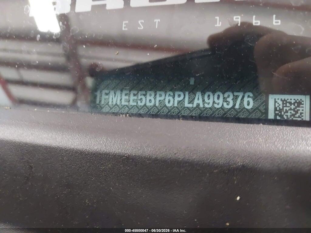 1FMEE5BP6PLA99376 2023 FORD BRONCO photo no. 9