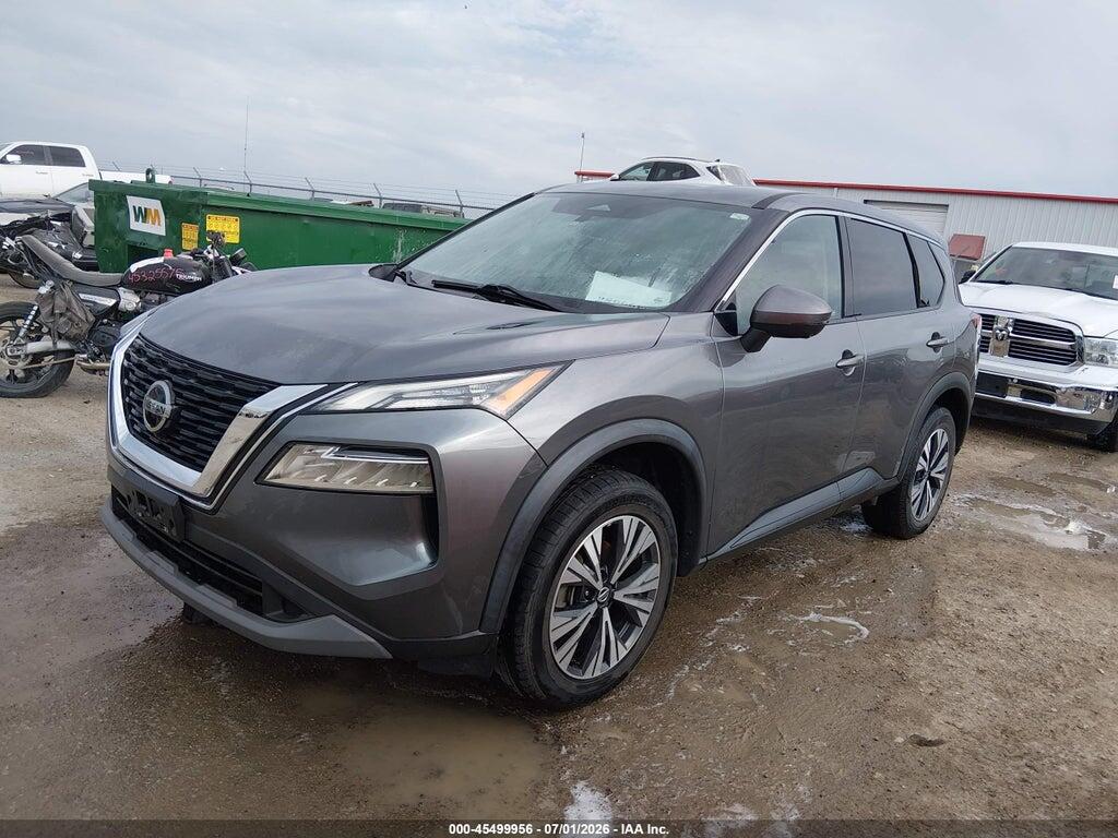 5N1AT3BB2MC719374 2021 NISSAN ROGUE photo no. 2