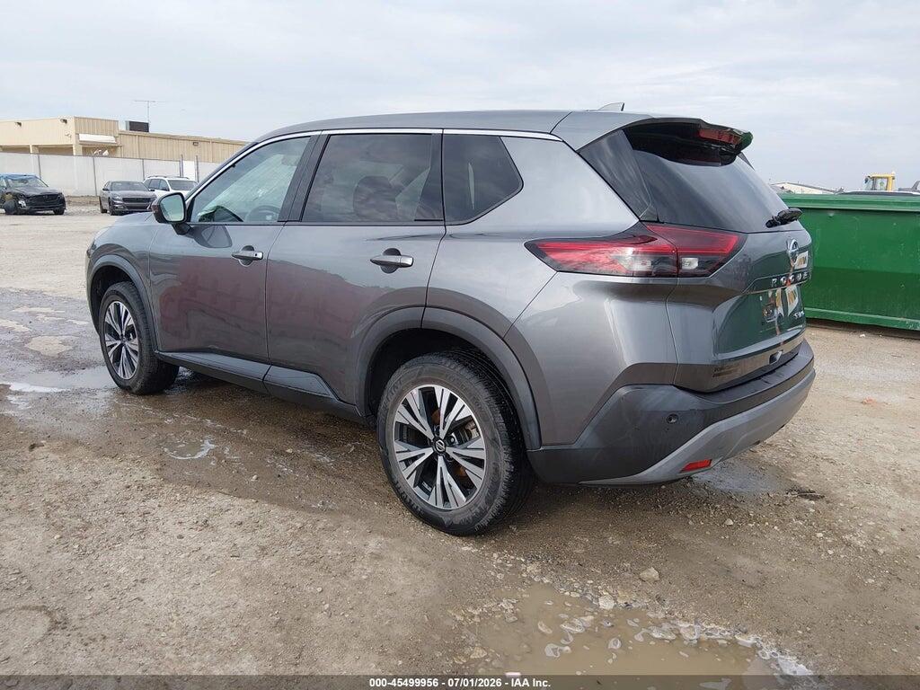 5N1AT3BB2MC719374 2021 NISSAN ROGUE photo no. 3
