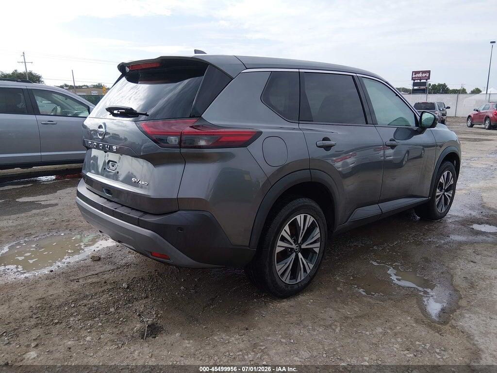 5N1AT3BB2MC719374 2021 NISSAN ROGUE photo no. 4