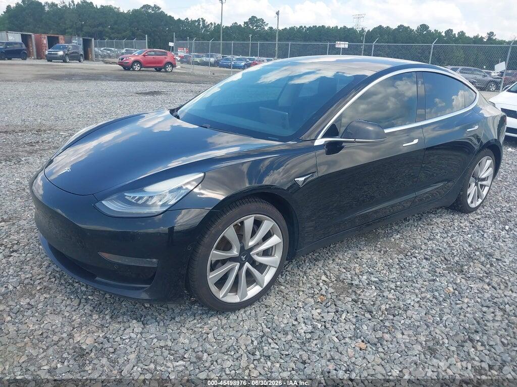 5YJ3E1EAXJF046895 2018 TESLA MODEL 3 photo no. 2