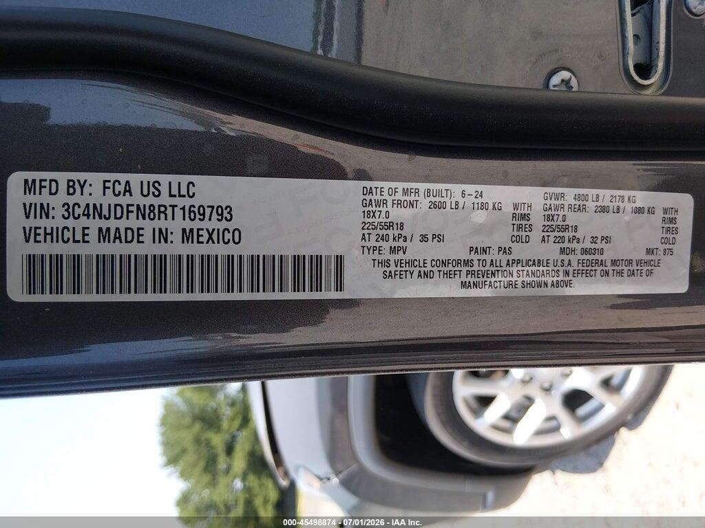 3C4NJDFN8RT169793 2024 JEEP COMPASS photo no. 9