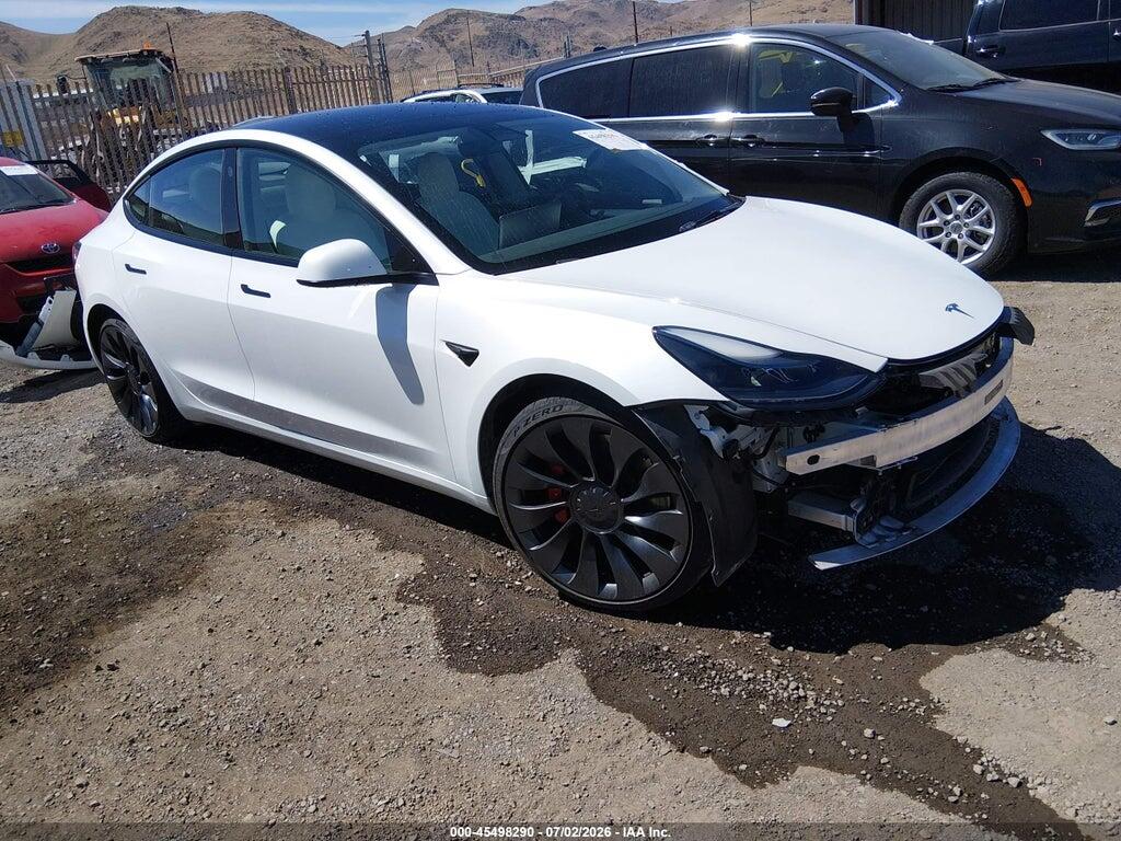 5YJ3E1EC4NF293403 2022 TESLA MODEL 3 photo no. 1