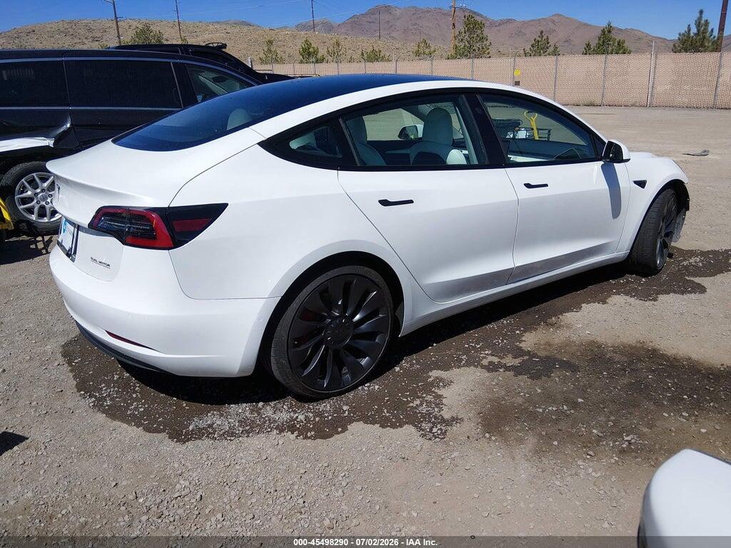 5YJ3E1EC4NF293403 2022 TESLA MODEL 3 photo no. 4