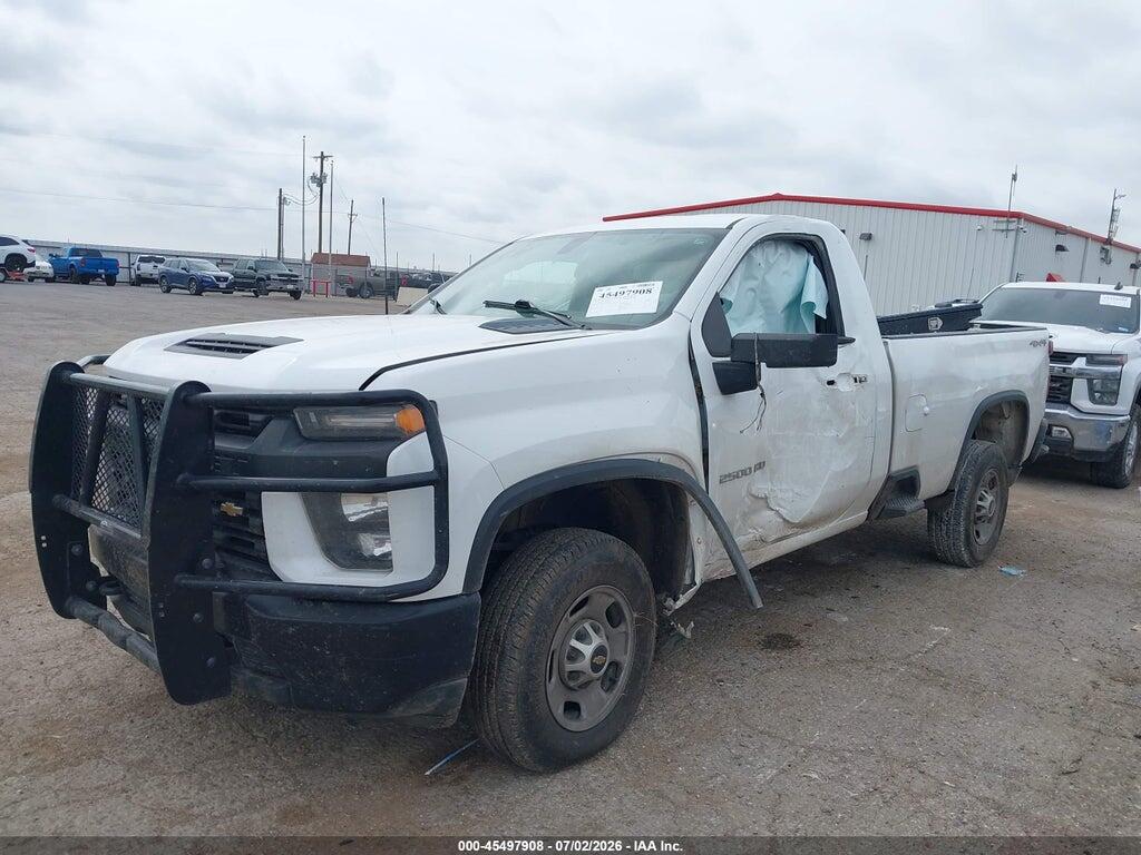 1GC3YLE72MF114663 2021 CHEVROLET SILVERADO 2500HD photo no. 2