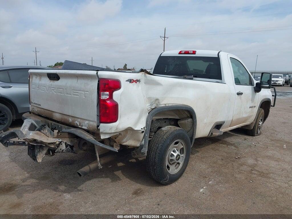 1GC3YLE72MF114663 2021 CHEVROLET SILVERADO 2500HD photo no. 4