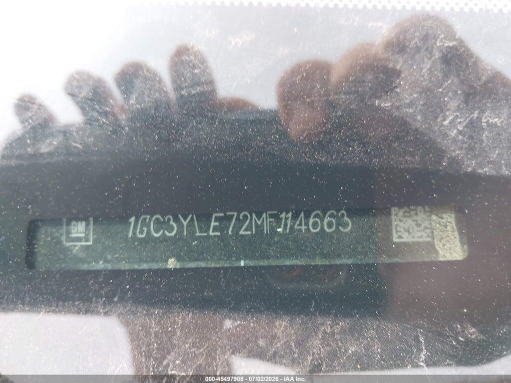 1GC3YLE72MF114663 2021 CHEVROLET SILVERADO 2500HD photo no. 9